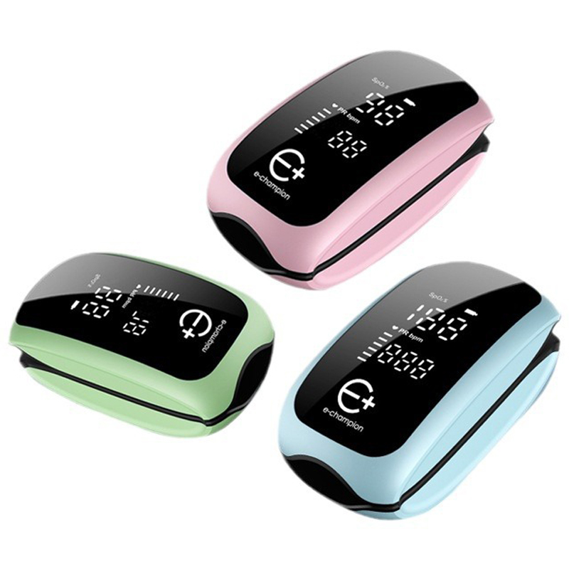 Pulse Oximeter Fingertip Rechargeable - Oplaadbare medische pulsoximeter met polsbandje, vingerpulsoximeter,