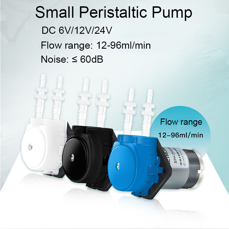 Mini Peristaltic Pump 12V - Kleine Peristaltische Pomp DC 6V/12V/24V Doseerpomp