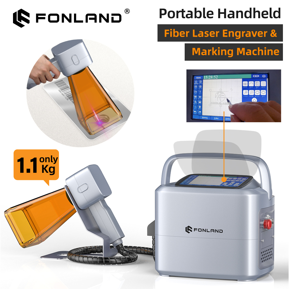 Fiber Laser Marking Machine 30W - FONLAND K1 20W 30W draagbare draagbare