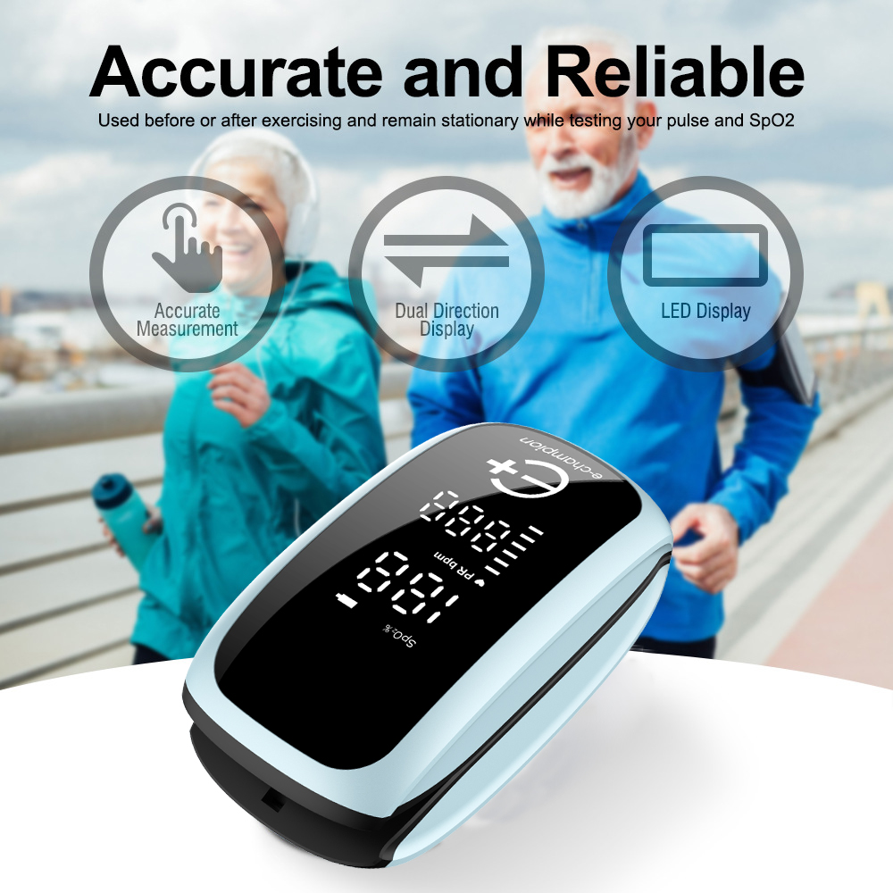 Digitale LED-display, oplaadba - Pulse Oximeter Fingertip Rechargeable recensie en prijs