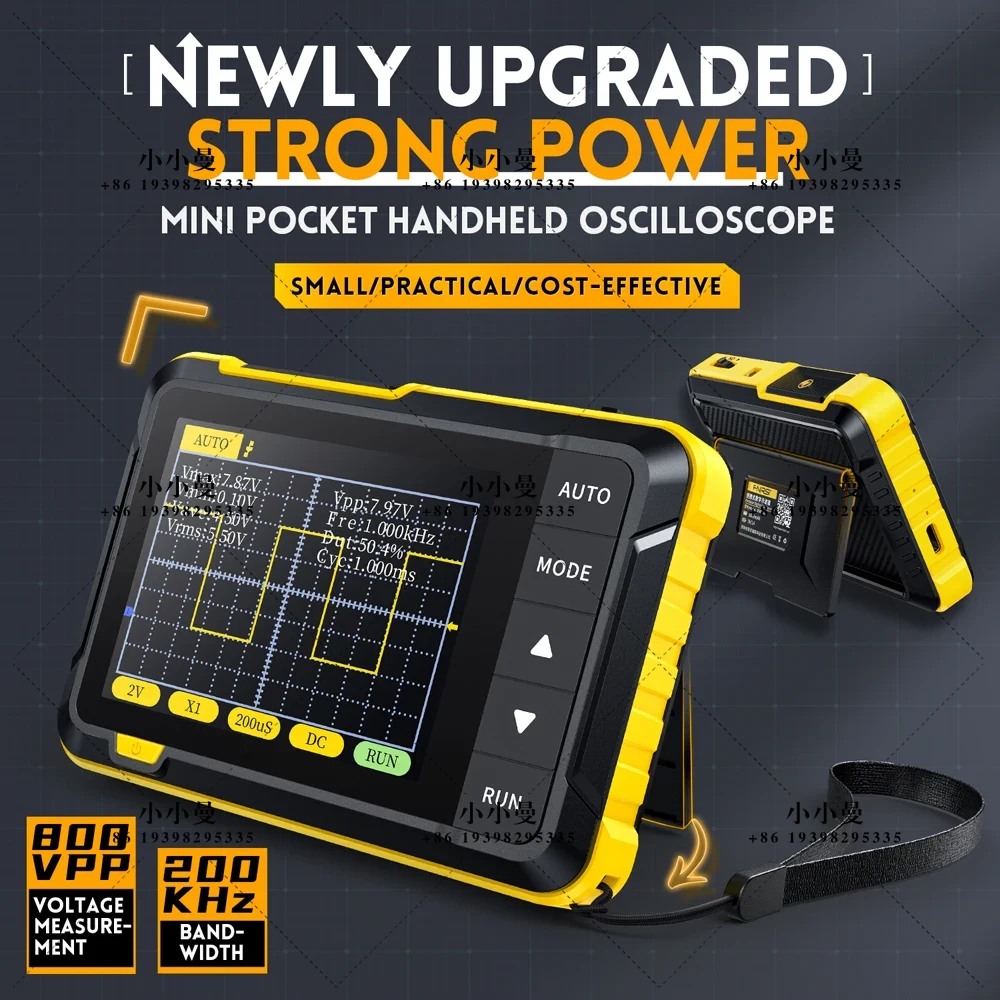 FNIRSI DSO152 Mini Handheld Di - Fnirsi Digital Oscilloscope Handheld recensie en prijs