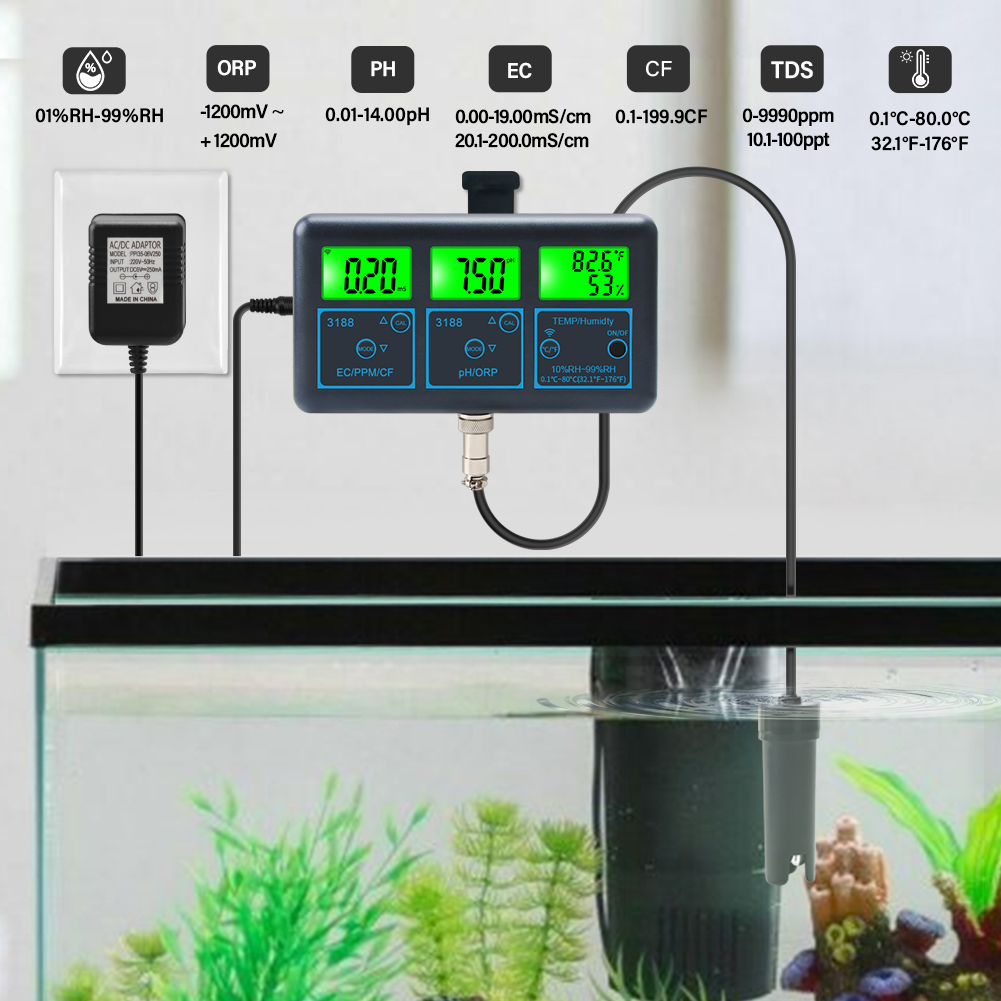 Wifi Ph Meter Temp Tds (Ppm) e - Ph Meter Digital Water Tester recensie en prijs