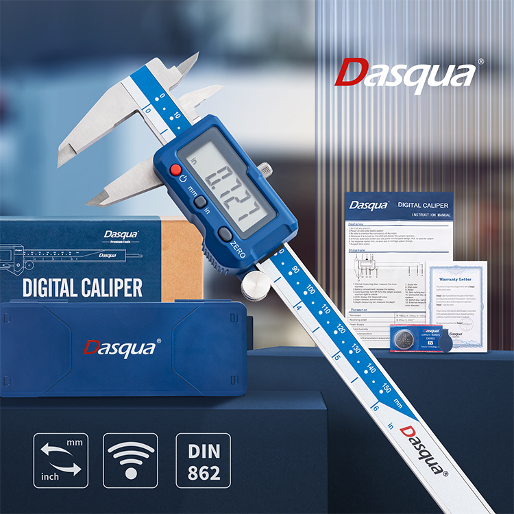 Dasqua RVS 0-150mm 0-200mm 0-3 - Digital Caliper 150Mm Stainless Steel recensie en prijs