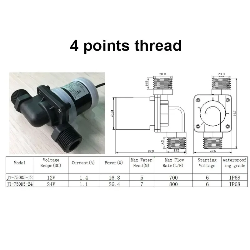 12V 24V DC Borstelloze Waterpo - Mini Peristaltic Pump 12V recensie en prijs